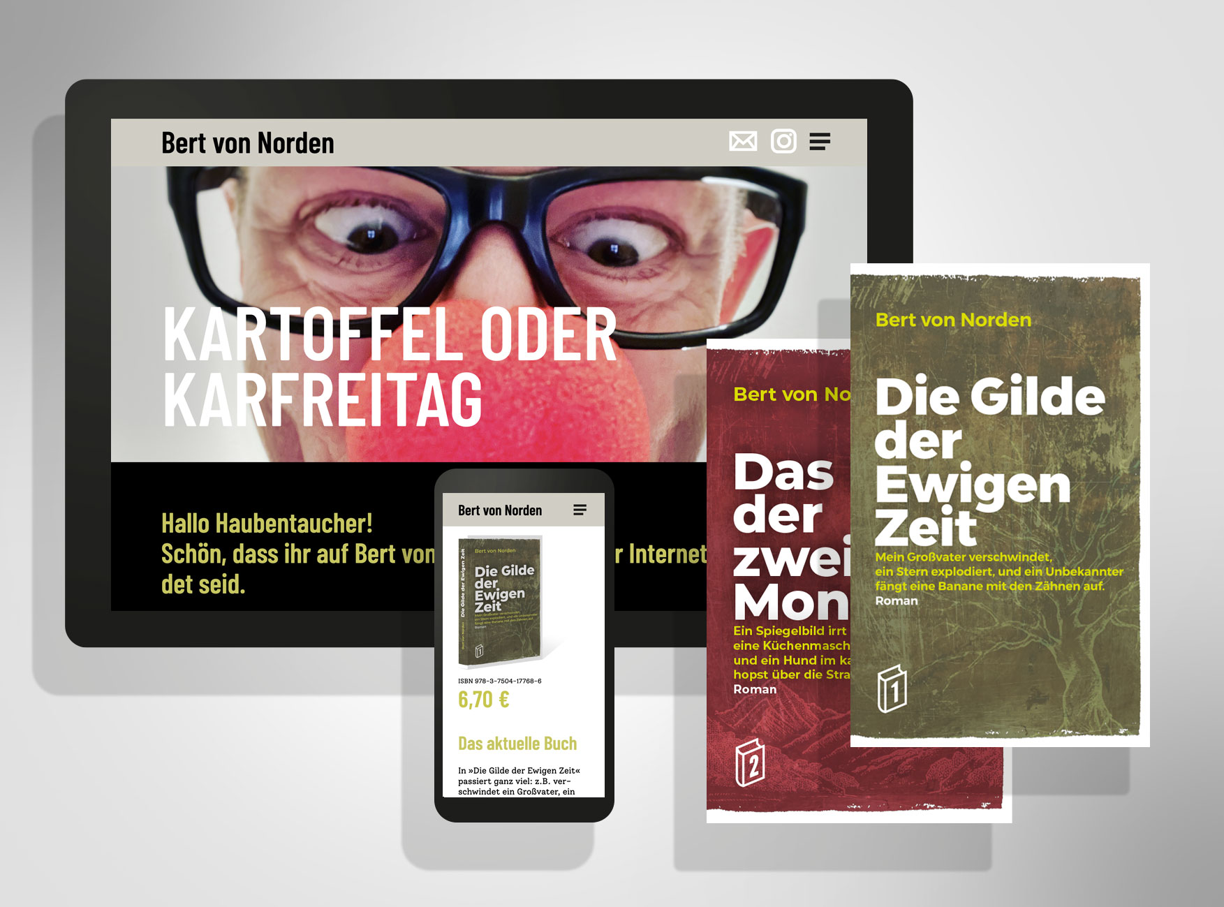 Internetauftritt Bert von Norden